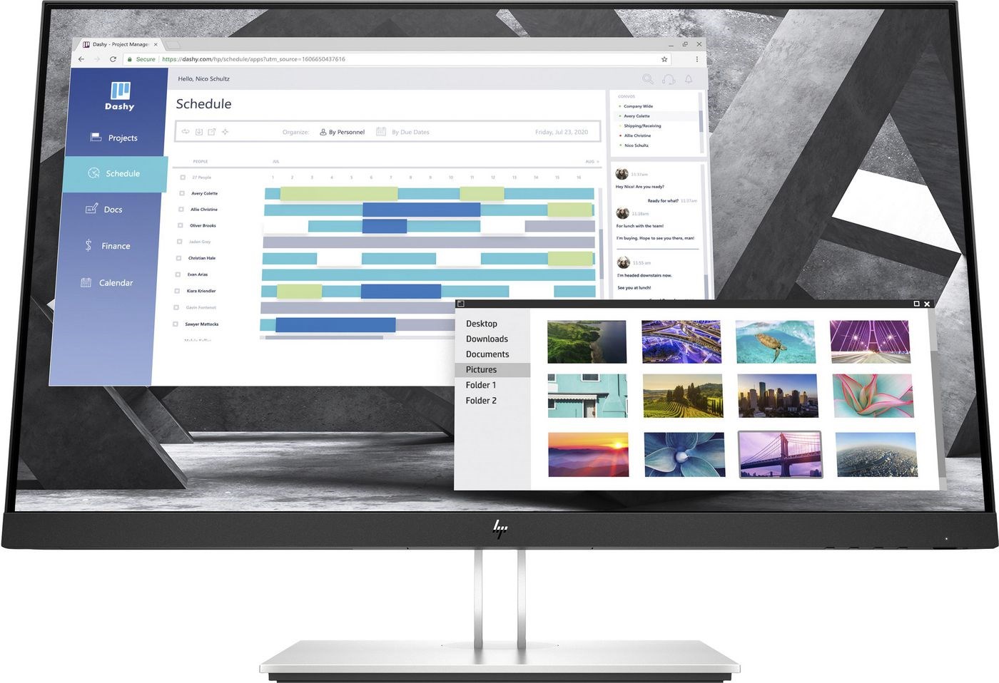 Monitor HP E27q G4, 27" QHD, i zi
