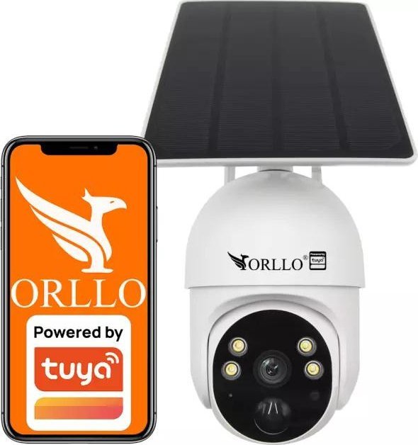 Kamerë sigurie wireless Orllo TZ-1, 3MP, 4G LTE, me panel diellor