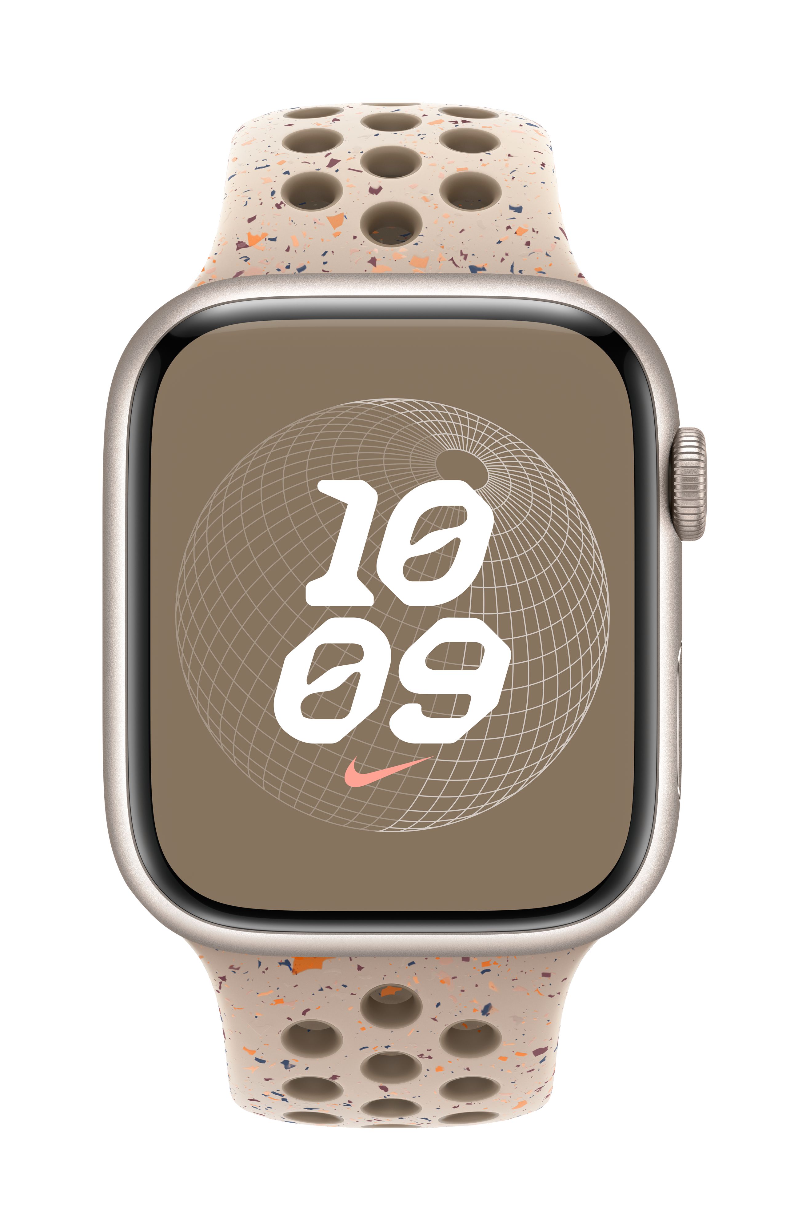 Apple Watch 45mm Nike Band, Desert Stone Nike Sport Band - M/L