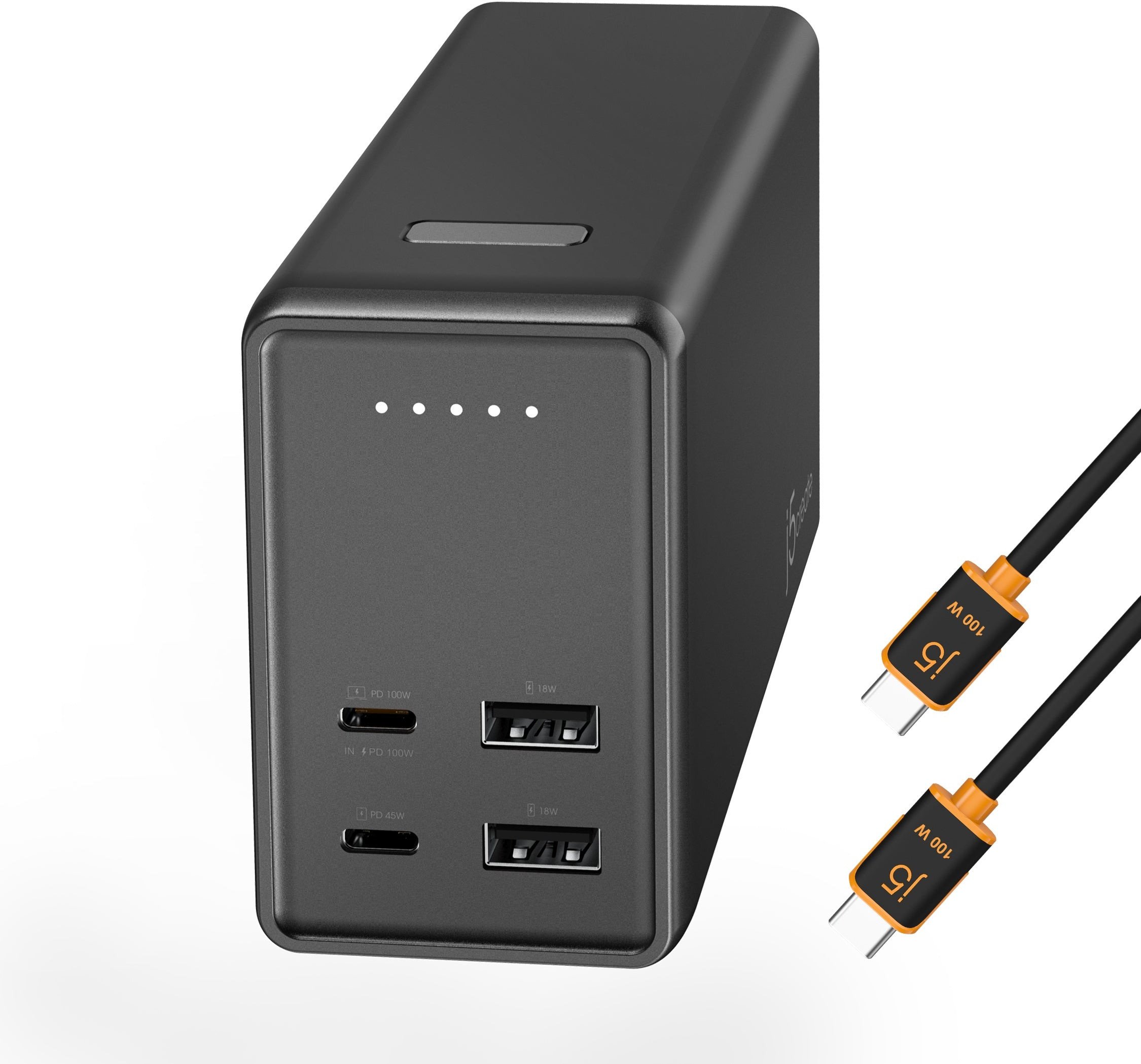 Power bank J5create JPB264100, 26800mAh, PD 100W 4 porta, i zi