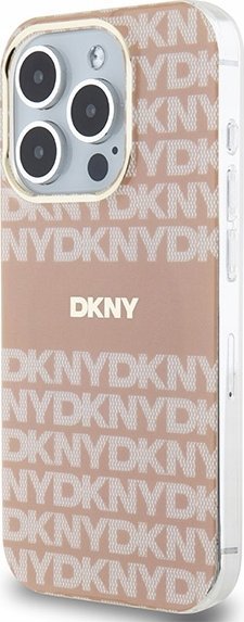 Kuti mbrojtëse DKNY DKHMP14LHRHSEP për iPhone 14 Pro 6.1", hardcase, MagSafe, rozë