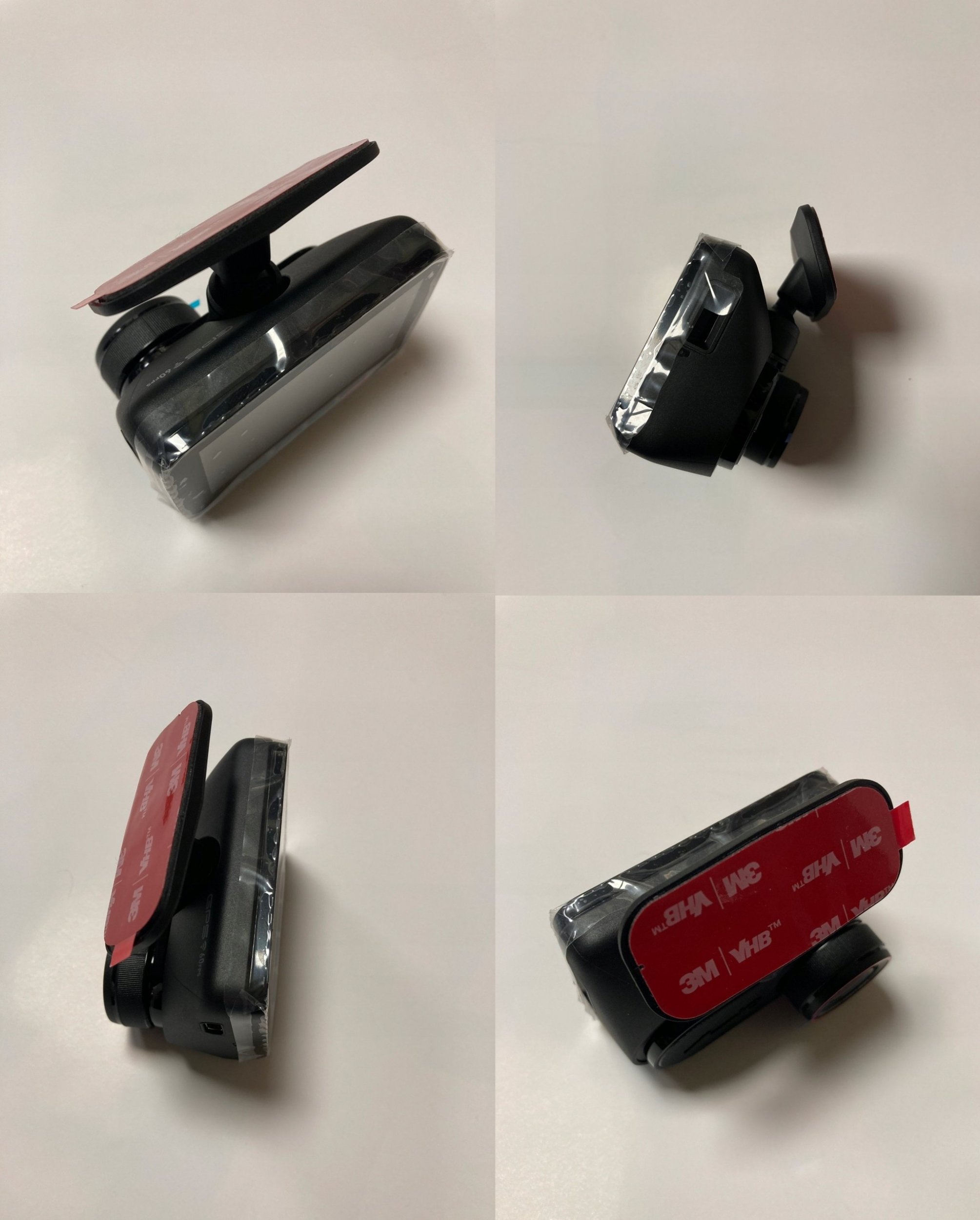 Mbajtëse kamere Mio MiVue, shirit ngjitës 3M, për 812 818, e zezë