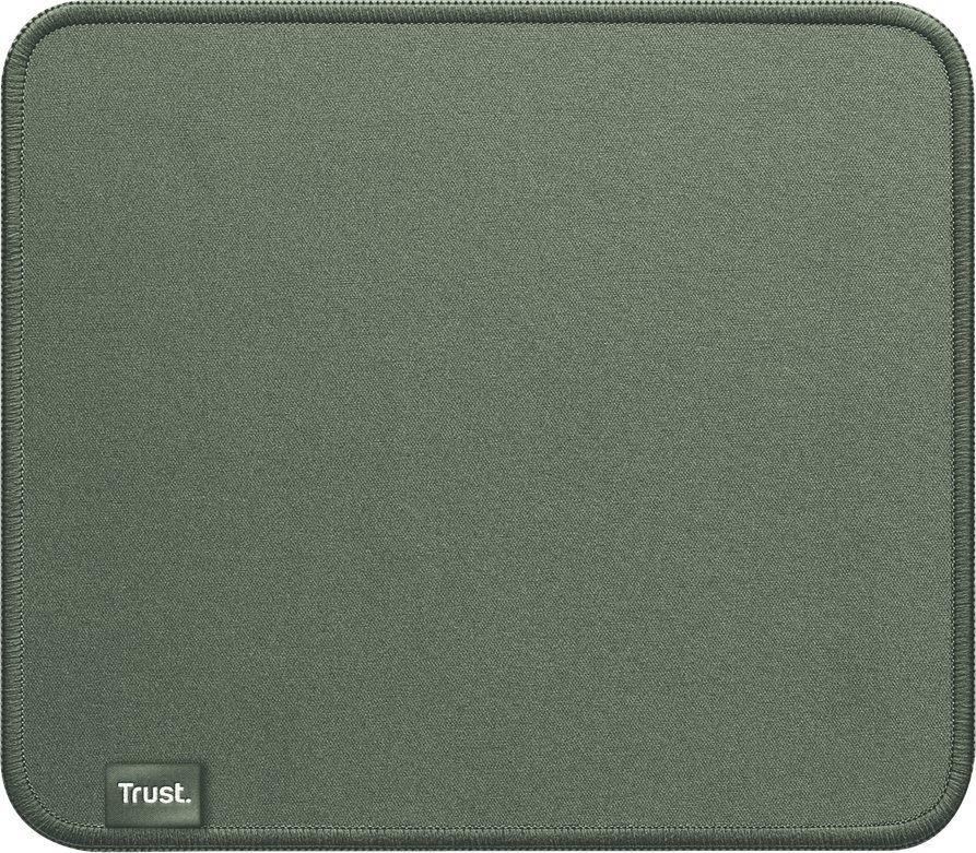 Mousepad Trust Boye ECO, material gome, skaje të qepura, i gjelbër