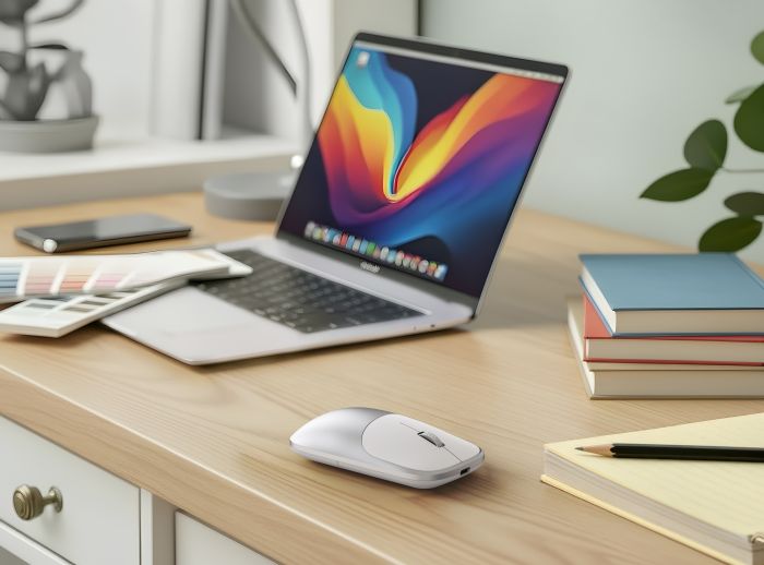 Satechi Slim EX Wireless Mouse, Silver