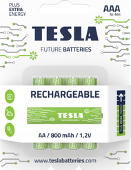 Bateri të rikarikueshme Tesla, AAA, 800mAh, paketë 4 copë