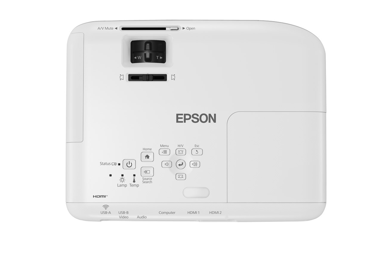 Projektor Epson EB-FH06, 3500 Lumens, Full HD, 3LCD, i bardhë