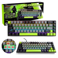 Tastierë mekanike Media-Tech RED CORE MX60 MT1260, 60%, RGB, me kabllo USB-C
