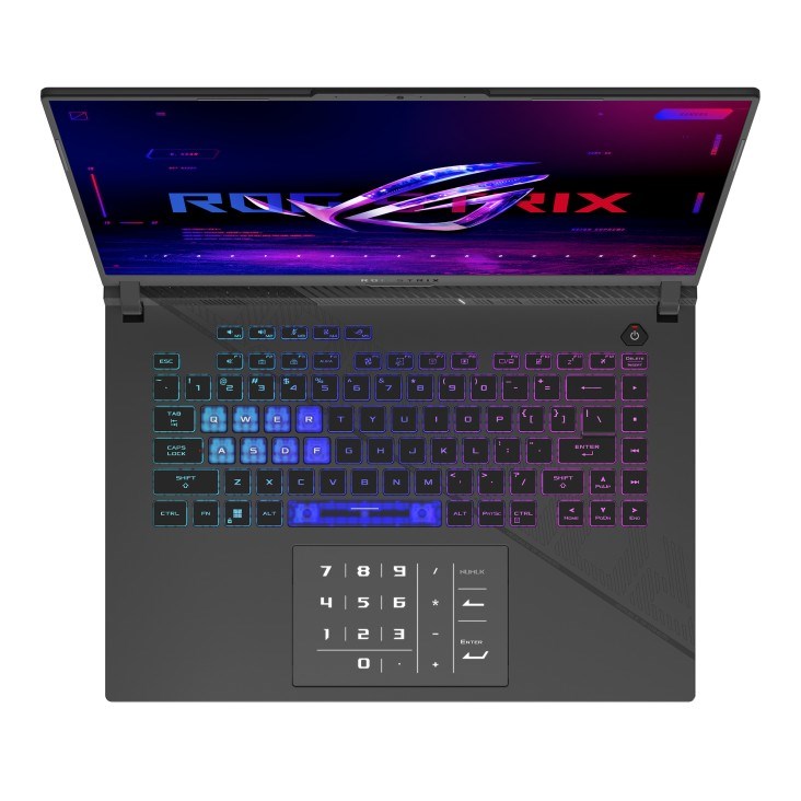 Laptop ASUS ROG Strix G16 G614JZR-N4030W, 16", Intel Core i9-14900HX, 16GB DDR5, 1TB SSD, Intel UHD Graphics, i hirtë i errët