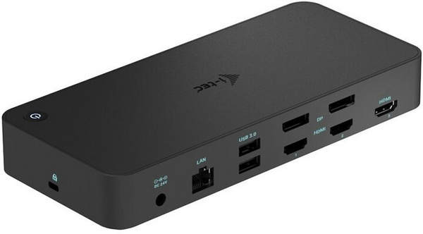 Stacion docking iTech USB 3.0 / USB-C / Thunderbolt, 4K, 3x HDMI, PD, 70W, i zi