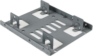 Përshtatës 3.5" për dy disqe 2.5" dhe kabllo StarTech (BRACKET25X2)