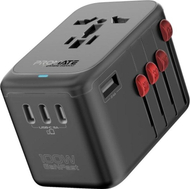 Karikues muri Promate TripMate GaN100, 100W, 4x USB C PD, multistandares