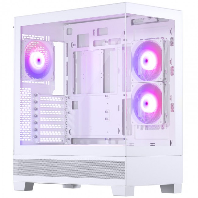 Kasë Phanteks XT View Tempered Glass Windows, D-RGB, e bardhë