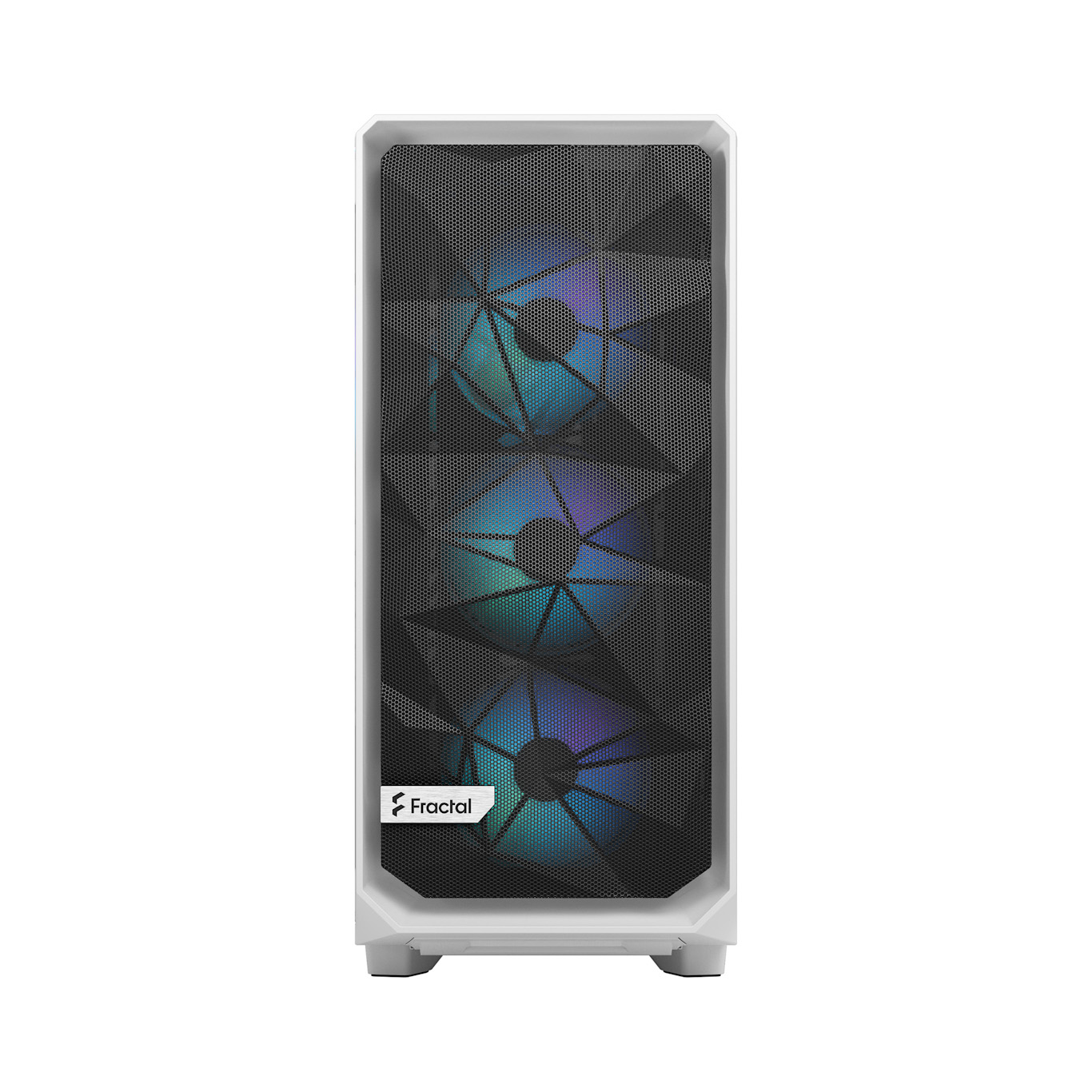 Куќиште за компјутер Fractal Design Meshify 2 Compact RGB, бело
