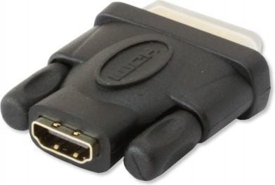 Adapter HDMI në DVI D AV Techly, video dixhital, i zi