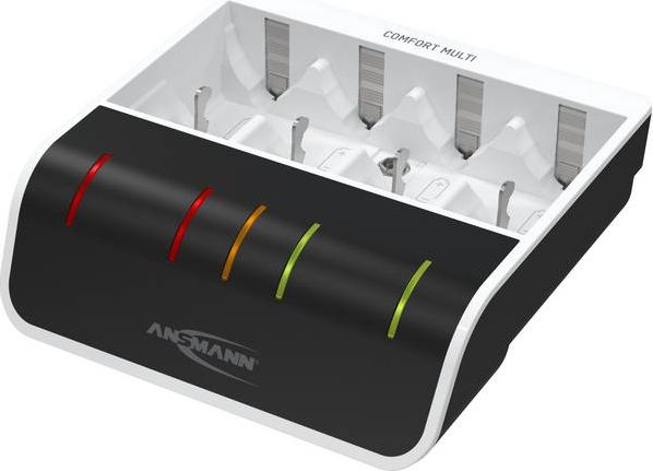 Karikues baterish Ansmann Comfort Multi, NiMH, USB, gri