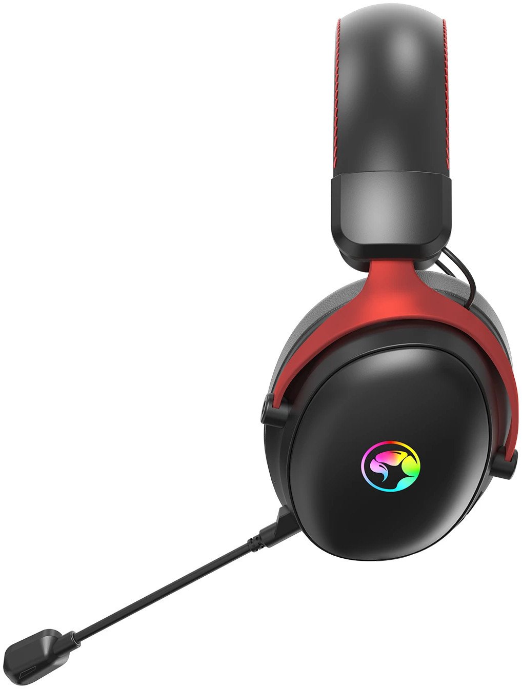 Kufje gaming Marvo Scorpion HG9076W Tactic X Pro, wireless Bluetooth 2.4G, RGB, të zeza