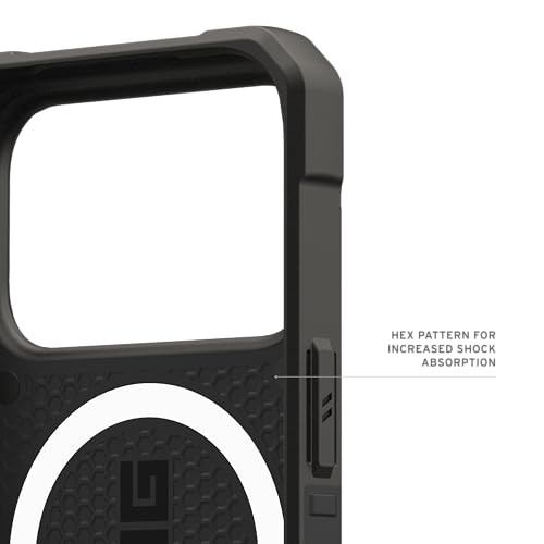Mbulesë telefoni UAG Pathfinder për iPhone 17 Pro, MagSafe, mbrojtje ushtarake, e zezë