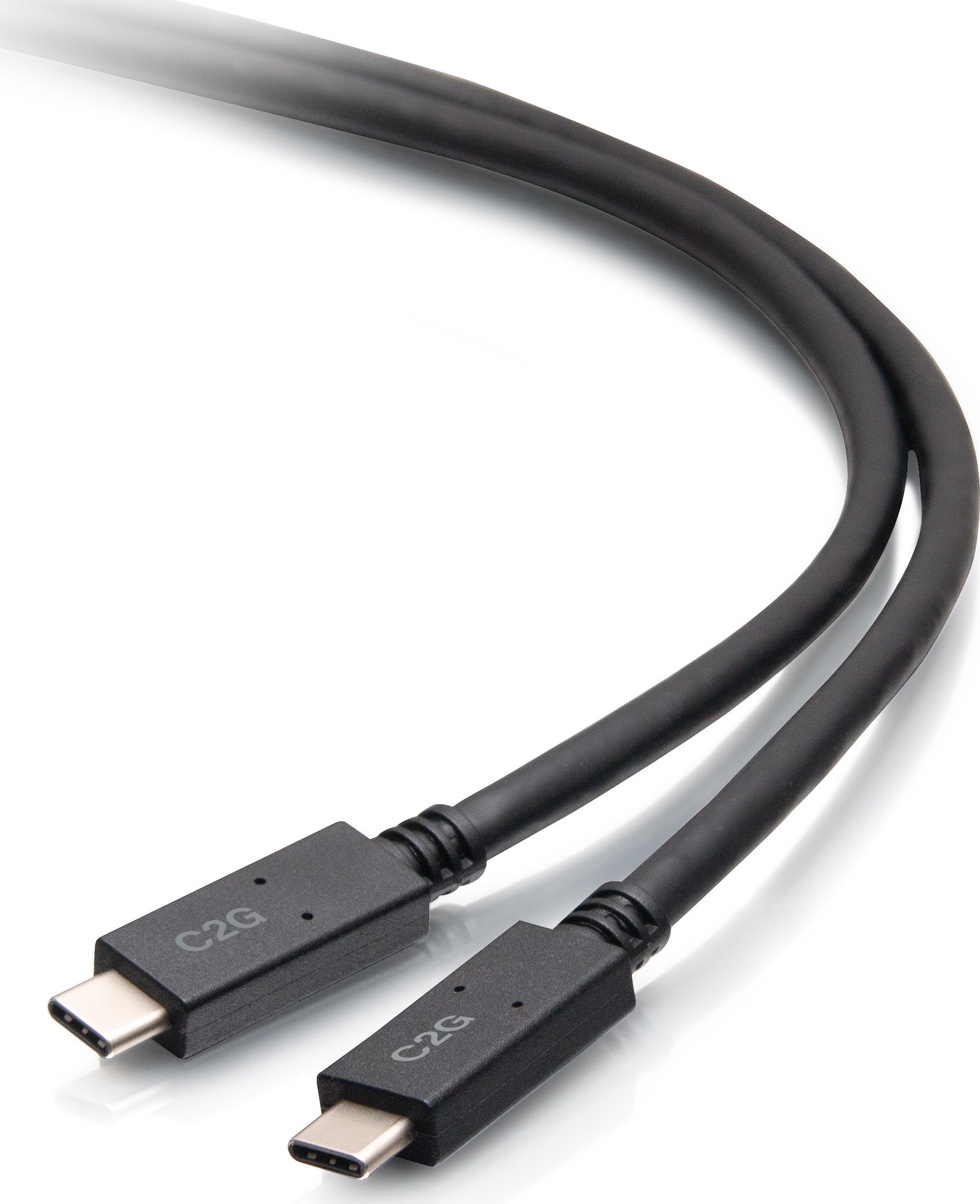 Kabllo USB C2G CG28883, USB 3.0 Type C, 2m, e zezë