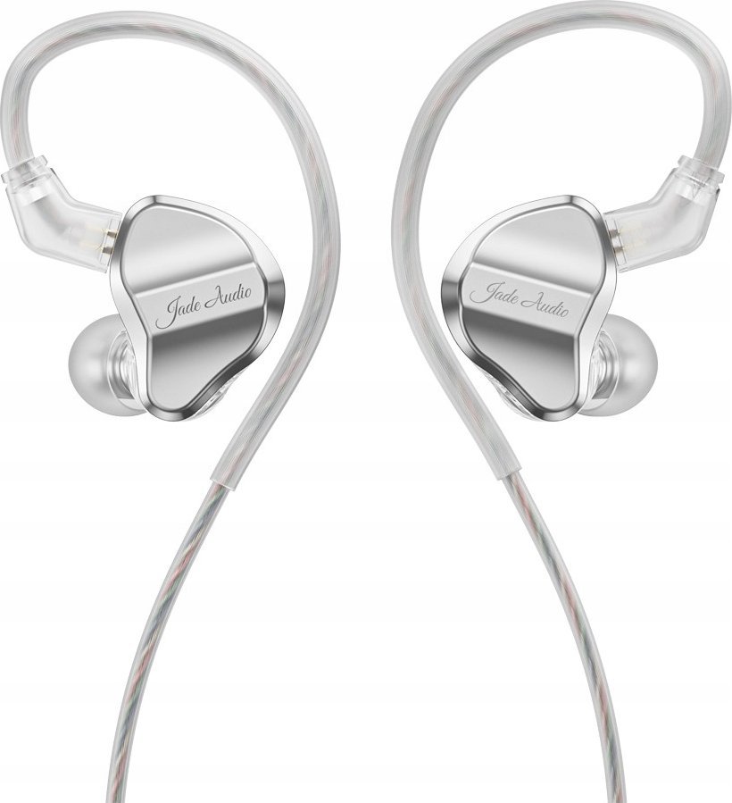 Kufje in ear FiiO JadeAudio JD1, HiFi, me mikrofon, argjendi