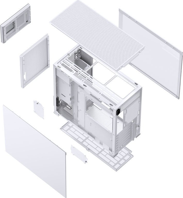 Kasë Jonsbo D41 Mesh Screen, e bardhë, Midi Tower
