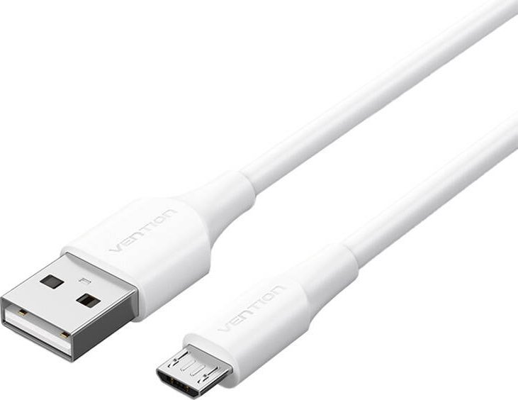 Kabllo USB në Micro USB Vention, 1.5m, 2A, e bardhë