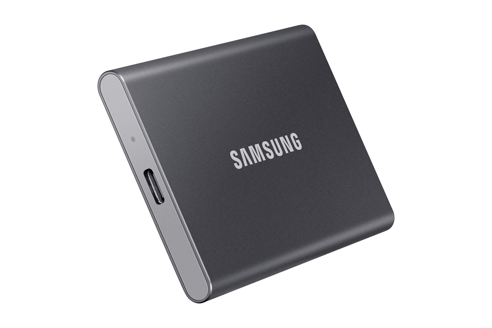 Disk SSD Samsung T7, 2TB, USB 3.2 Gen2, i hirtë (MU-PC2T0T/WW)