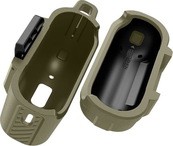 Mbulesë Spigen Lock Fit për Apple AirPods Pro 1 2, matte, kaki