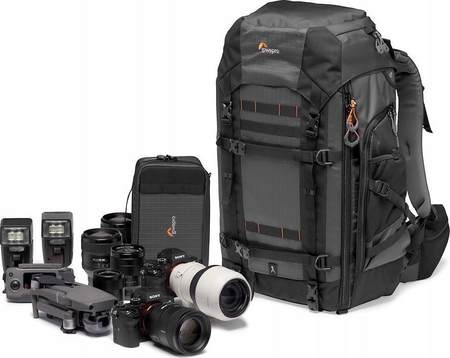 Çantë shpine fotografike Lowepro Pro Trekker BP 550 AW II, për DSLR dhe Mirrorless, hapësirë për laptop 15", gri