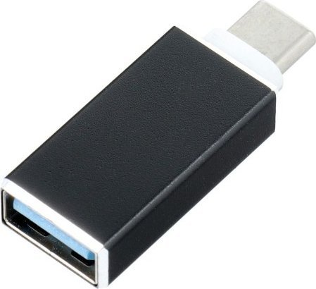 Adapter OTG USB A në USB C 3.0, i zi