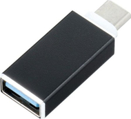 Adapter OTG USB A në USB C 3.0, i zi