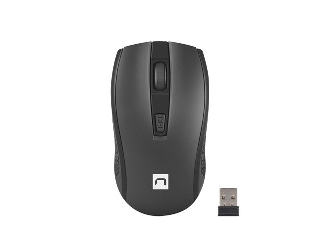 Set tastierë dhe maus Natec Squid, 1600 DPI, i zi