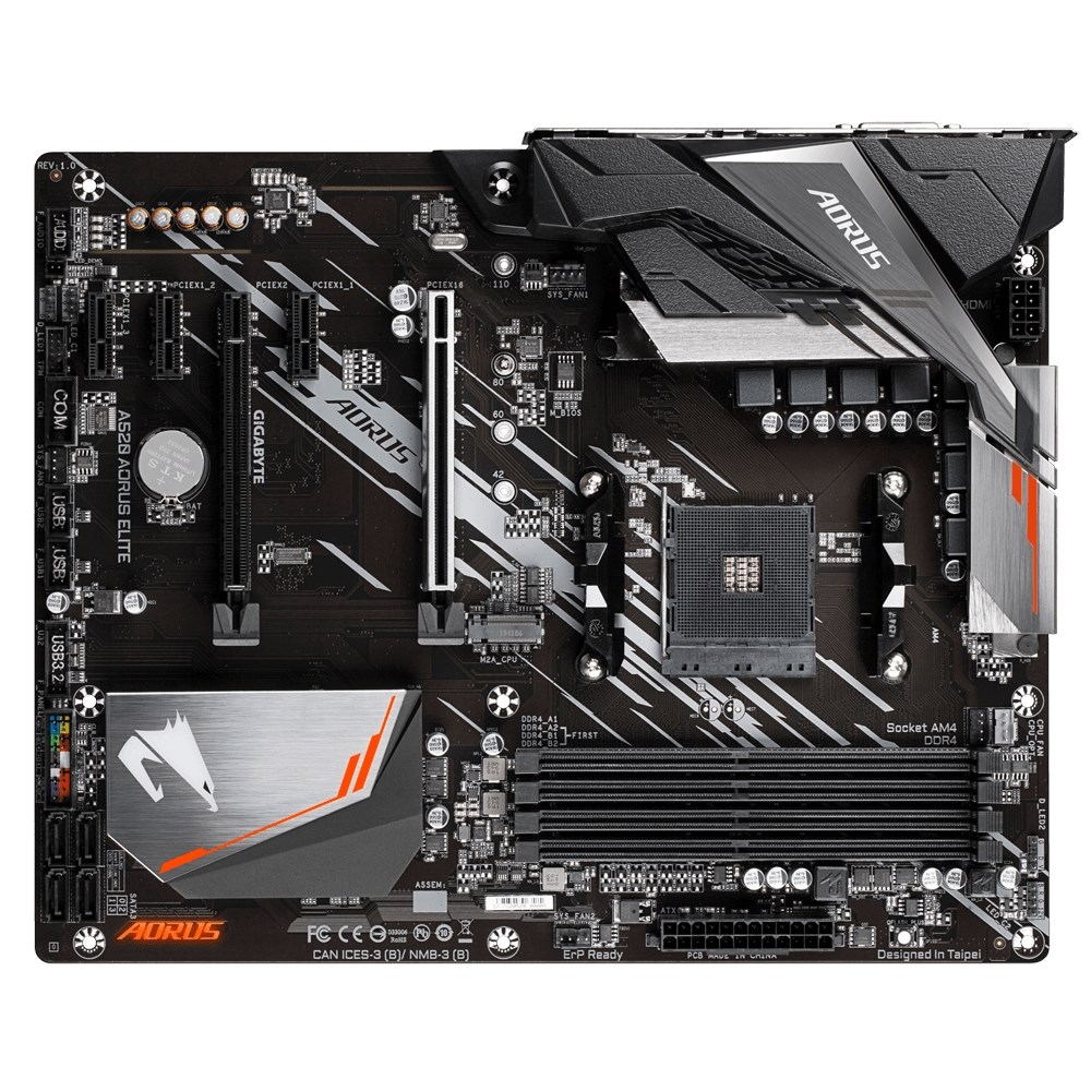 Pllakë amë Gigabyte A520 AORUS ELITE Socket AM4 ATX AMD A520