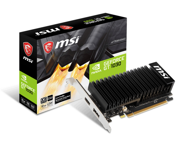Kartelë grafike MSI GeForce GT 1030 2GHD4, 2 GB DDR4