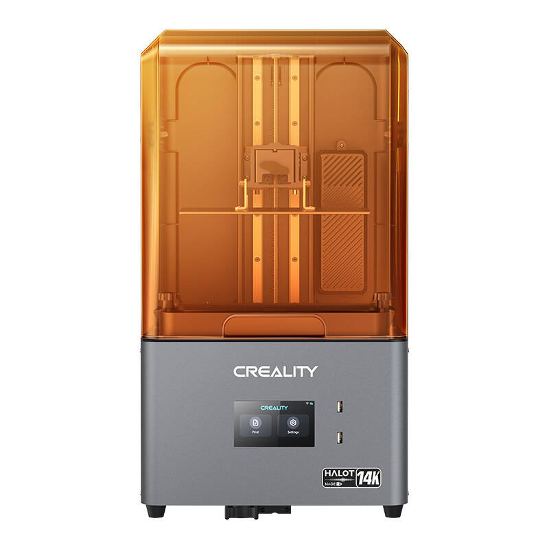 Printer 3D me resin Creality Halot Mage S, 14K, ekran me prekje, portokalli