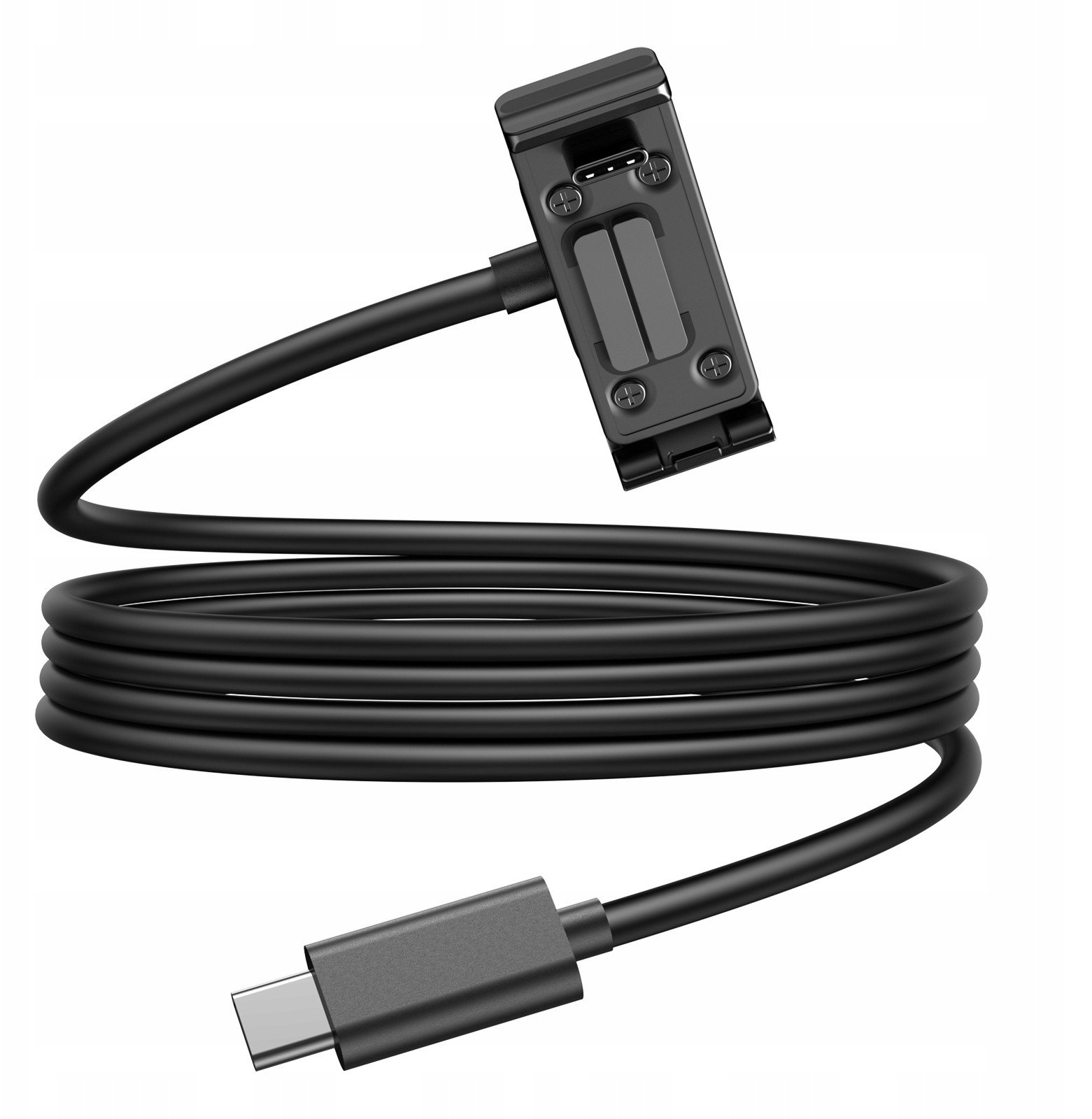 Set aksesorësh Telesin Magnetic Door, USB C kabllo energjie, për GoPro Hero 9 10 11 12 13, i zi