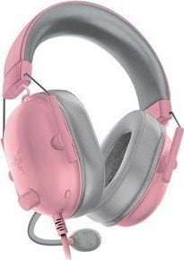 Kufje me mikrofon Razer BlackShark V2 X, me kabllo, rozë