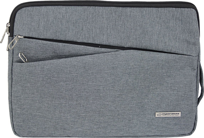 Hesë laptopi Esperanza, 15.6", poliester, gri