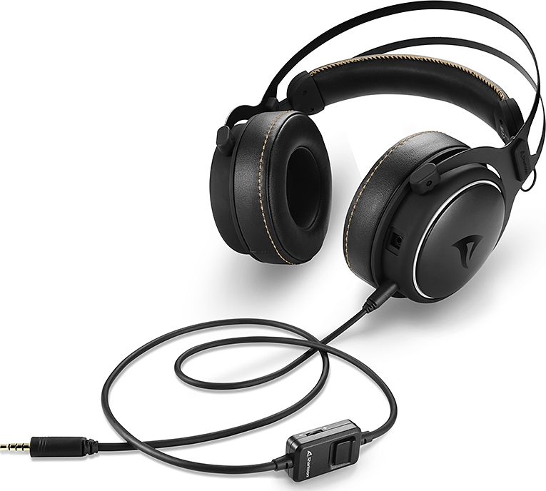 Kufje Sharkoon Skiller SGH50, over ear, Hi Res Audio, të zeza