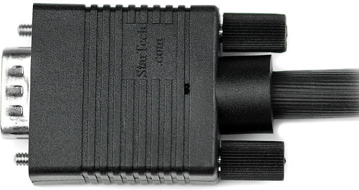 Kabllo StarTech VGA, D-Sub (VGA) - D-Sub (VGA), 2 m, e zezë