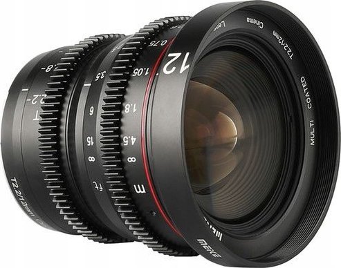Objektiv Meike MK 12mm T2.2, Micro Four Thirds, manual, i zi