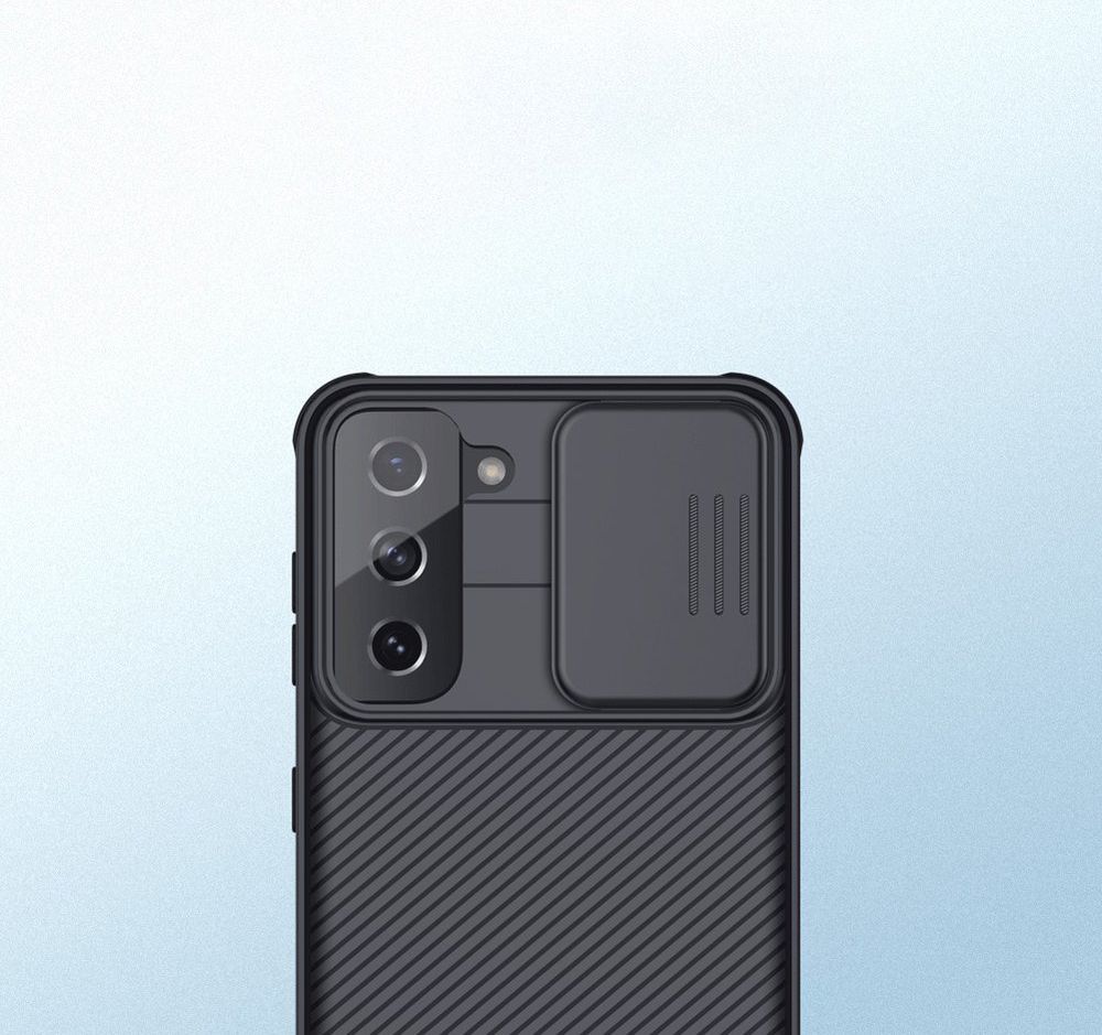 Mbështjellëse Nilkin për Samsung Galaxy S21 5G, e zezë