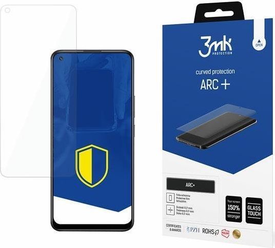 Folie mbrojtëse 3MK ARC+ për Realme 8 5G