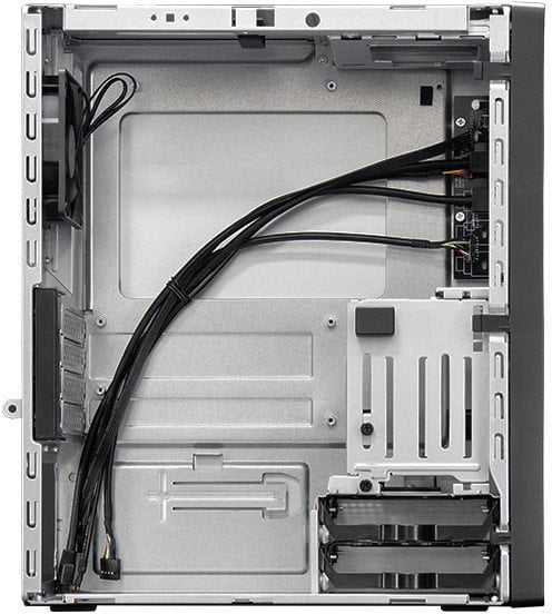 Kuti kompjuteri Chieftec BS-20B-OP, Mini Tower, ATX, e zezë