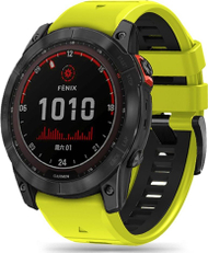 Rrip dore Tech-Protect Iconband Pro për Garmin Fenix 3 5X 3HR, TPU, lime e zezë
