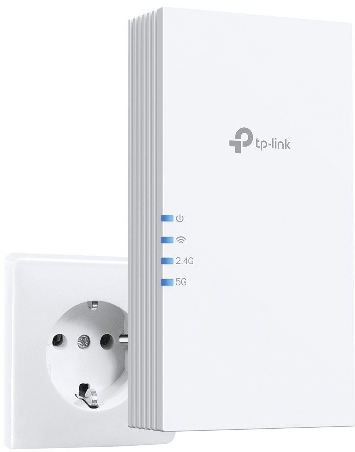 Zgjërues rrjeti TP-Link RE220BE, Wi-Fi 7, 2500 Mbps, i bardhë