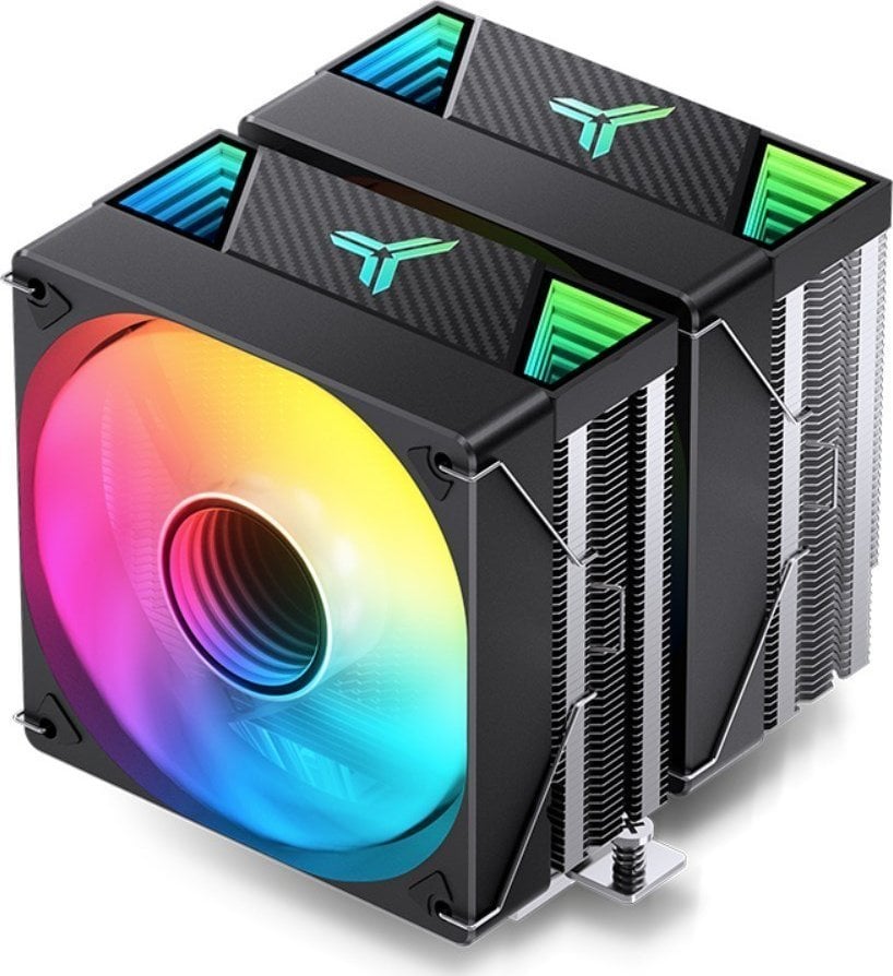 Ftohës CPU Jonsbo CR-3000, Dual Tower, ARGB, 2x 120mm, i zi
