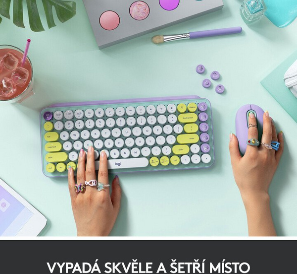 [OUTLET] Tastierë Logitech POP Keys, daydream