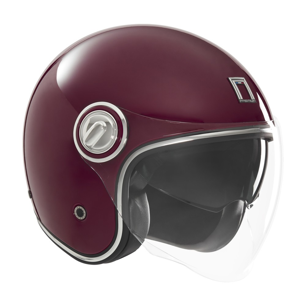 Helmetë moto Jet Nox Premium Heritage, për të rritur, stil retro