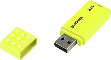 USB GoodRam UME2, 8GB, USB 2.0, i verdhë