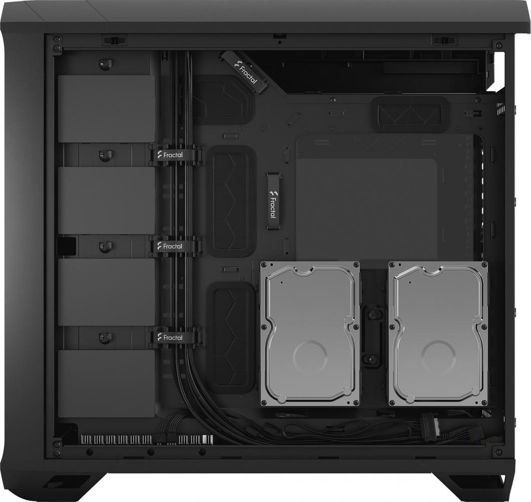 Kasë Fractal Design Torrent TG Dark Tint, e zezë, Full Tower
